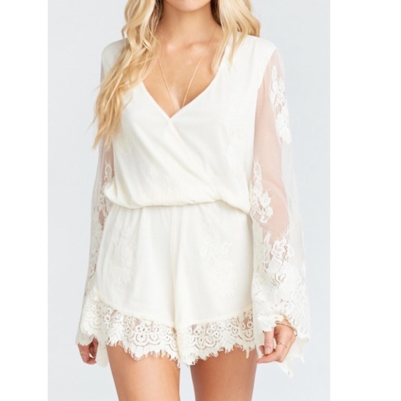 Show Me Your MuMu Pants - Show me your Mumu Lace Romper